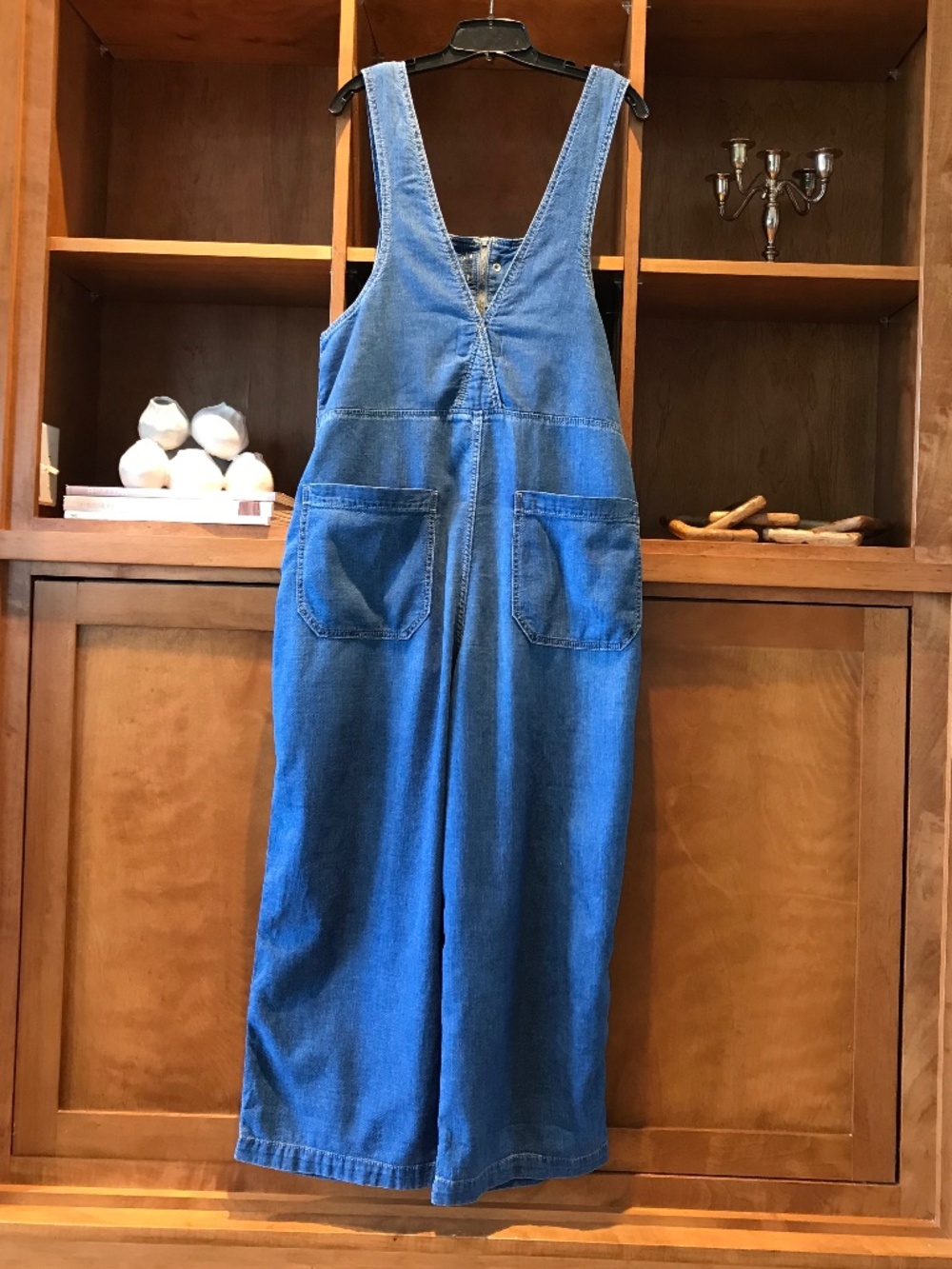 🆕 WE THE FREE JUDE 100% COTTON DENIM ONE PIECE OVERALLS JUMPSUIT - Picture 4 of 16